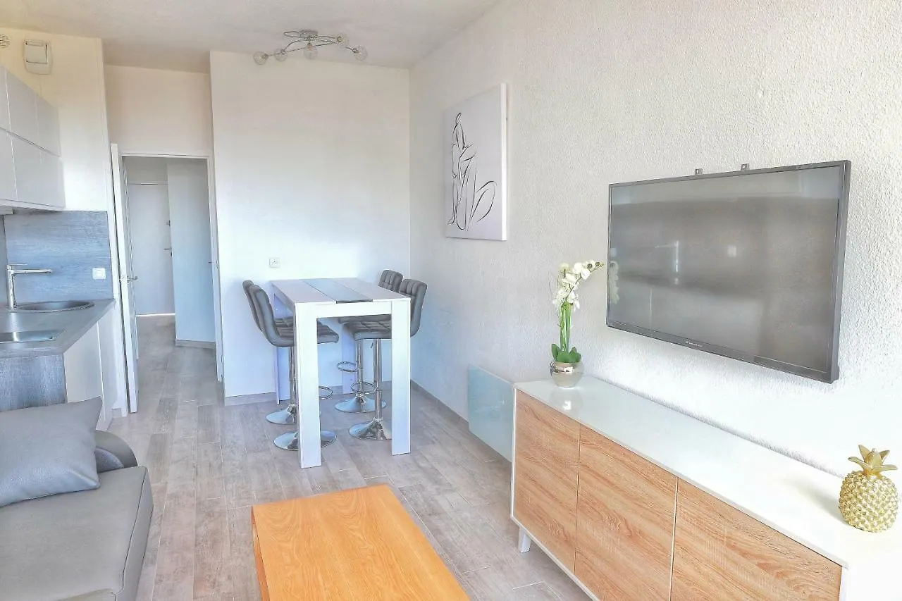 Apartment Hotel Luxe Vue Mer A 100 Metres Des Plages Etage 8 Villeneuve-Loubet